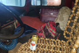 Motorista de caminhão é preso por dirigir em zigue-zague no centro de Montividiu