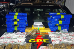 CPE e Força Tática prendem cinco após homicídio no Setor Pauzanes e apreendem drogas e arma em Rio Verde