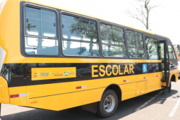 Transporte escolar da rede municipal passa por vistoria do Detran e Ministério Público