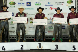 Expo Rio Verde 2026: Conheça os novos campeões da modalidade Touros e Cutiano