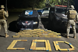 COD apreende 100 kg de maconha e prende dois traficantes durante operação em Goiás