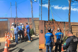 Gato de energia é descoberto no Bairro Renovação e morador é levado à delegacia em Rio Verde 