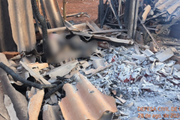 Homem é detido após incêndio destruir equipamentos e matar animais em propriedade, em Rio Verde