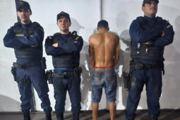 Homem é preso por atacar o próprio tio com faca no Bairro Popular em Rio Verde; confira