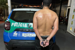 Homem que foi solto há menos de um mês volta a ser preso após furtar casa de amigo, no Setor Pauzanes