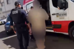 Homem suspeito de perseguir mulheres é imobilizado pela GCM após crise de surto no Bairro Popular, em Rio Verde