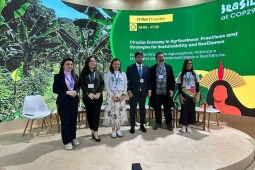 Deputada Marussa Boldrin destaca sustentabilidade do agro brasileiro durante a COP29 no Azerbaijão