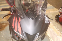 Motociclista avança sinal vermelho e colide em outra moto no Setor Central, em Rio Verde