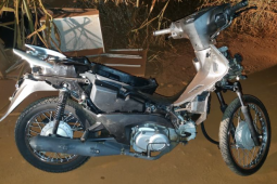 Motoneta furtada é encontrada parcialmente desmontada em bairro de Rio Verde