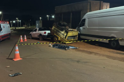 Motorista que fugiu após acidente com morte em Rio Verde é preso pela CPE na zona rural de Santa Helena