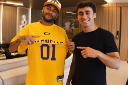 Nikolas Ferreira publica fotos e vídeo com Neymar, que declara apoio a Flávio Bolsonaro