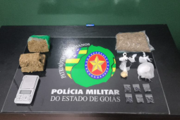 Traficante de drogas é preso no bairro Martins, em Rio Verde