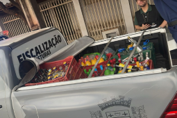 Operação Metanol: Fiscalização apreende 371 unidades de bebidas irregulares, em Rio Verde