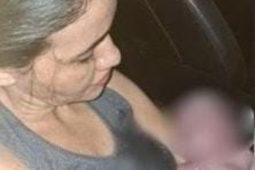 Pai faz parto da filha na porta do hospital em Anápolis