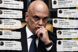 Alexandre de Moraes perdeu até o apoio da esquerda? Rejeição supera 70% nas redes