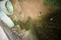 Homem é flagrado descartando dejetos animais em córrego e é conduzido pela GCM no Gameleira II