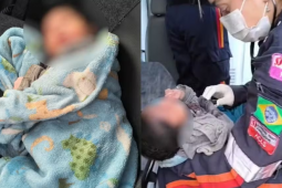 Bebê abandonado em caixa de papelão na GO-403 é socorrido e ganha nome