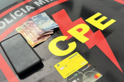 CPE de Rio Verde prende homem suspeito de furtar cartões e tentar saque