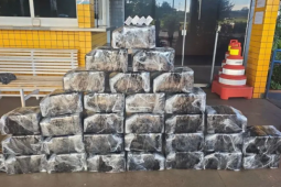PRF intercepta caminhão com 352 kg de cocaína e carga teria como destino Rio Verde