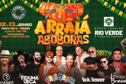 Tradicional Arraial das Abóboras começa nesta sexta-feira com grandes shows em Rio Verde