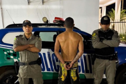 Homem é preso após agredir companheira, resistir à PM e ameaçar policiais