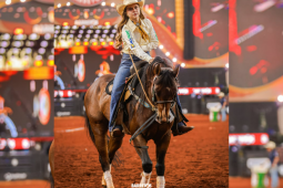 Rio-verdense Tarcila Ferguson termina Rodeio Internacional de Barretos em 3º lugar