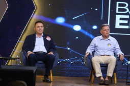 Debate de Marconi e Luís Cesar Bueno é marcado por desinteresse 