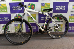 PM recupera bicicleta furtada no Setor Popular e prende suspeito por receptação