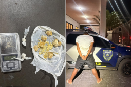 GCM flagra negociação de drogas e prende suspeito por tráfico na Vila Amália