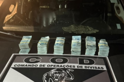 COD encontra R$ 300 mil em caixa dentro de veículo durante abordagem em Goiás