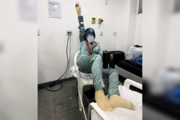 Médica de Rio Verde recebe alta depois de sete cirurgias por explosão de lancha em Brasília
