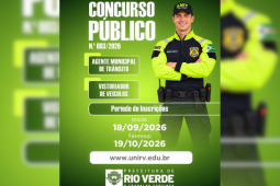 Concurso da AMT de Rio Verde encerra inscrições nesta segunda-feira (19)