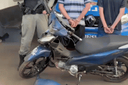 Moto furtada é recuperada poucas horas após o crime com apoio da inteligência da PM