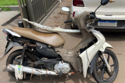 Polícia Militar recupera moto com registro de furto após ser arrastada pela chuva em Rio Verde
