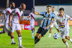 Grêmio e Atlético Goianiense sofrem mas avançam na Copa do Brasil