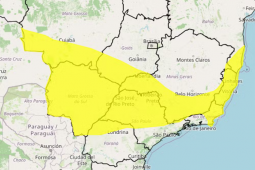 Inmet alerta para perigo potencial para vendaval em Goiás entre esta quinta (06) e sábado (8)