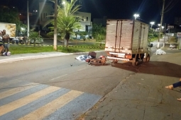 Motociclista morre após colidir com caminhão estacionado em Rio Verde
