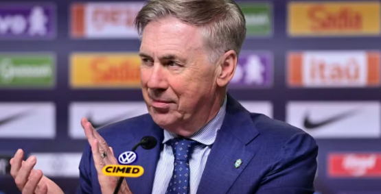 Ancelotti condiciona presença de Neymar na Copa a recuperação física total