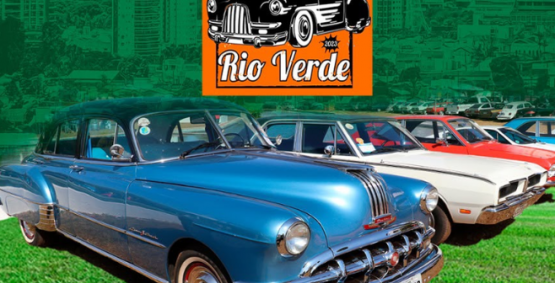 Encontro de carros antigos abre programação dos 178 anos de Rio Verde neste fim de semana