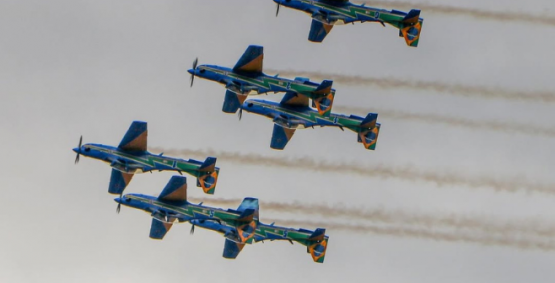 Esquadrilha da Fumaça se apresenta neste domingo (13) em Rio Verde