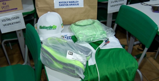 Expedição do Saber: alunos de Rio Verde recebem kits e se preparam para viagem a Portugal