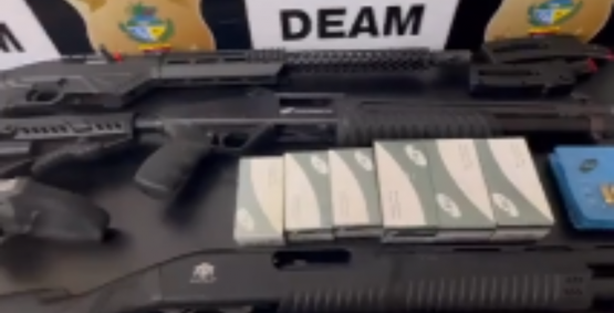 Polícia Civil apreende seis armas de fogo em operação contra investigado por ameaça em Rio Verde