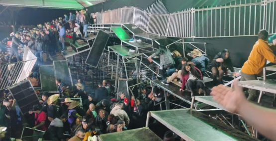 Desabamento de arquibancada em rodeio fere 60 pessoas e força cancelamento da Expo Eldorado