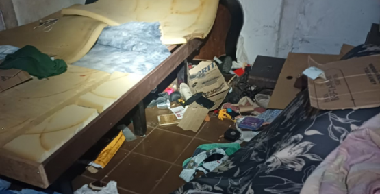Homem é preso após agredir companheira e tentar atear fogo em residencia, em Rio Verde