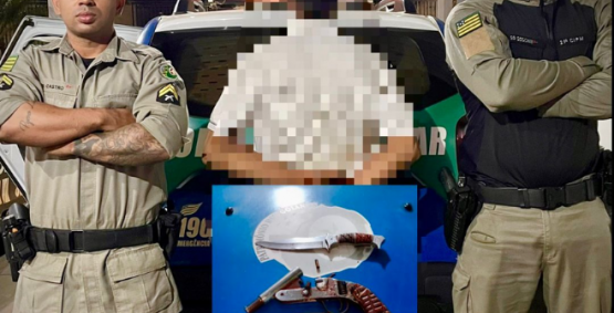 Em Maurilândia homem é preso por violência doméstica, com arma de fogo de fabricação caseira