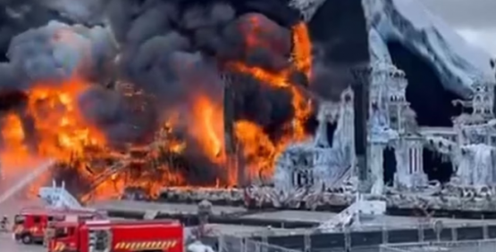 Incêndio destrói palco principal do Tomorrowland na véspera da abertura do festival na Bélgica