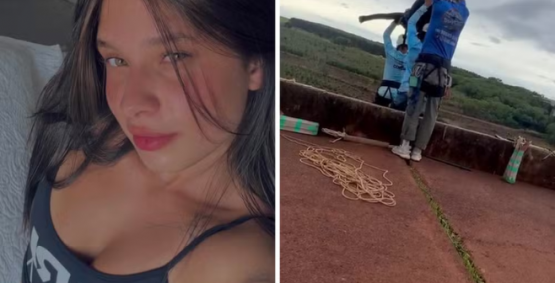 Falha em salto radical termina em tragédia; jovem morre após ser lançada sem corda de segurança