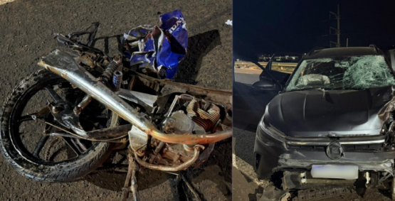 Motociclista morre em grave colisão frontal na BR-060, em Acreúna