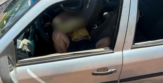 Motorista embriagado é flagrado dormindo ao volante e bloqueando avenida em Rio Verde