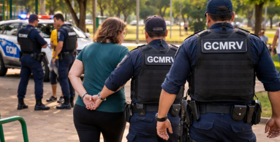 Mulher é presa por ofensa homofóbica contra vítima na presença de agentes da GCM em parque de Rio Verde